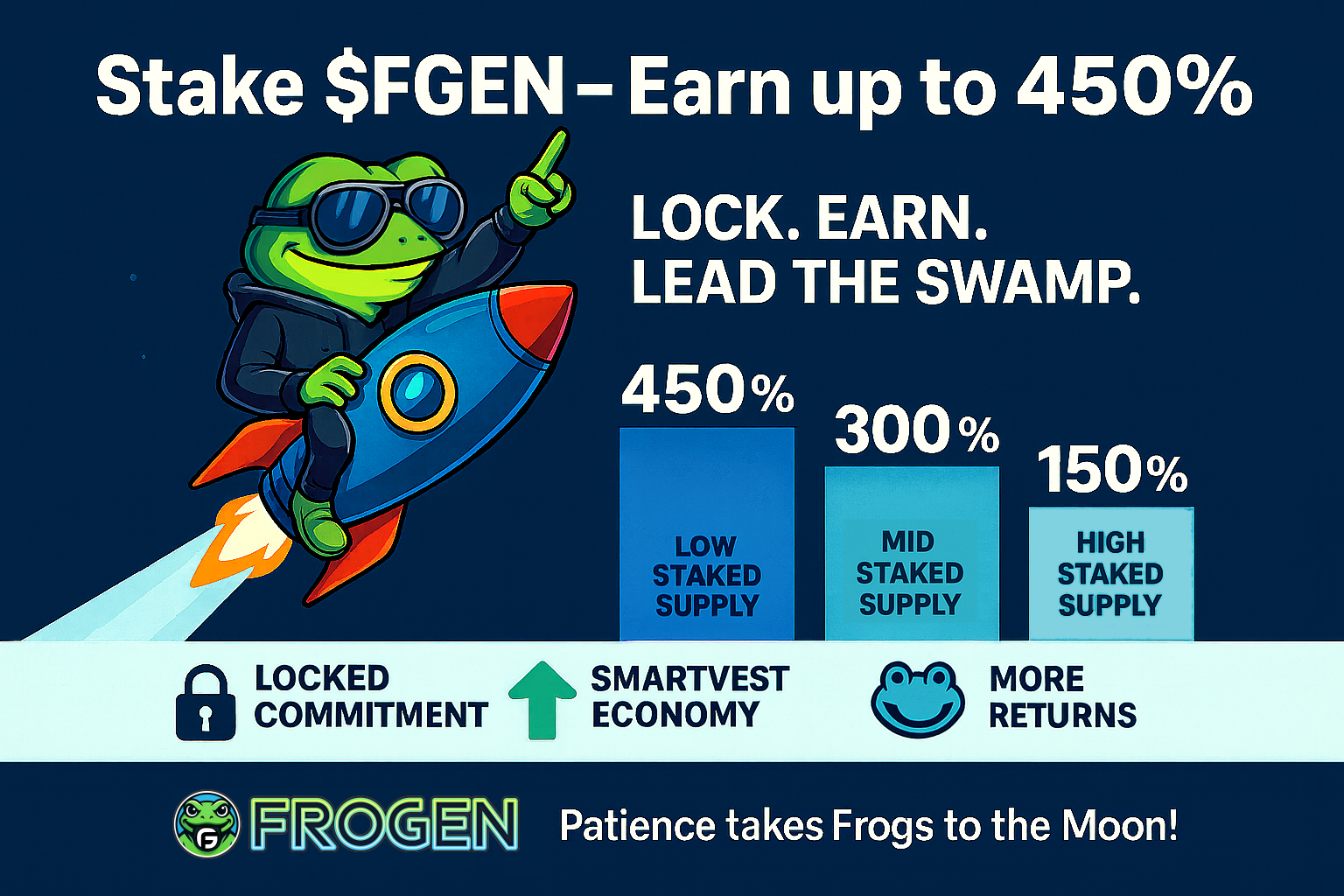 Why Staking Your FROGEN Tokens Is a Smart Move