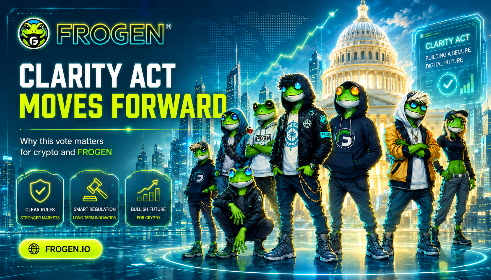 Clarity Act Advances in Senate Committee, Giving Crypto a Stronger Regulatory Signal